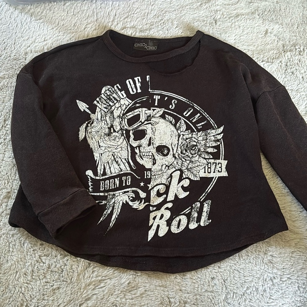 cropped sweater